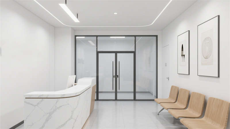 合肥醫(yī)院設(shè)計(jì)：口腔診療空間方案，簡(jiǎn)約化專(zhuān)業(yè)氛圍