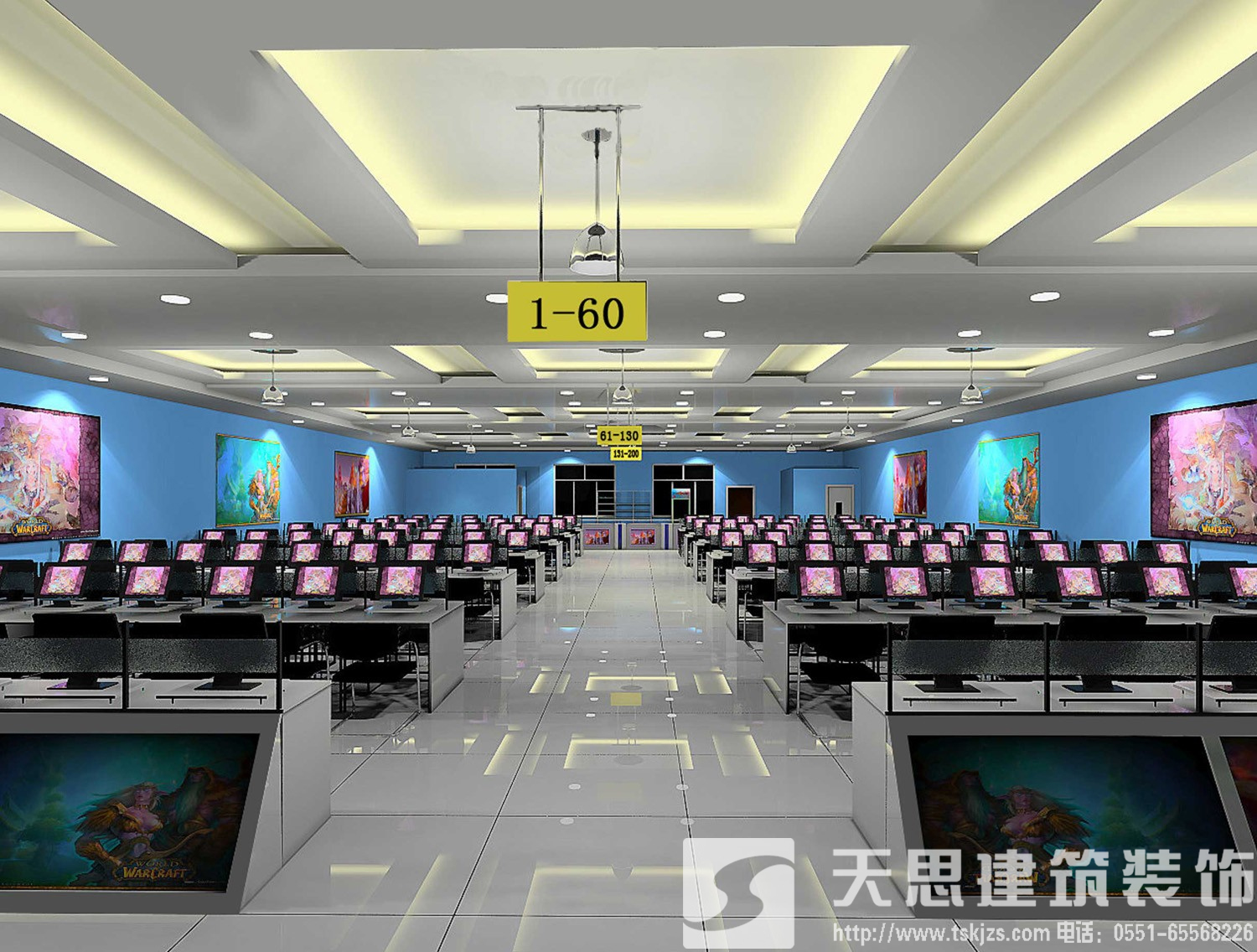 網(wǎng)吧裝修營(yíng)造休閑娛樂好場(chǎng)所